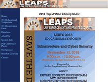 Tablet Screenshot of leapsla.org